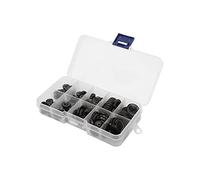 Haofy 100 Stück Holzknöpfe, Sicher, Praktisch, Runder Holzknopf, Einzigartiges Design für Häkelprojekte, 10-18 Mm, für Scrapbooking, Puppenherstellung, Kinderknopfmalerei (Tiefer Kaffee)