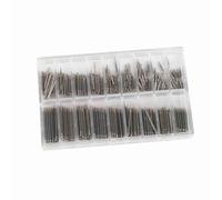 Haofy 360-teiliges Feder-Reparaturösen für Uhren, Edelstahl-Uhrenstift-Set mit 8 Mm Bis 25 Mm Verschiedenen Größen für Uhrmacher und Heimwerker, Perfekt für Schnelle Bandanpassungen und
