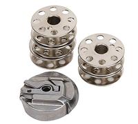 Haofy Nähmaschinen-Spulenkapsel mit Hoher Festigkeit für 221 222 301, Spulenhalter aus Metall für Effizientes Nähen, 5 Spulen Im Lieferumfang Enthalten für Heimwerker