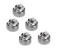Haofy Nähmaschinen-Stickspulenkapseln aus Metall Zum Laden von Vorne, Langlebige Spulenkapsel für Alle Nähmaschinen, 5-teiliges Set für -Enthusiasten