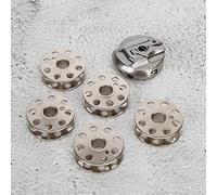 Haofy Spulen-Spulenkapsel, Exquisite Verarbeitung für 221 222 301, Einfach zu Verwendendes Nähspulen-Zubehör, 5 Spulen für Heimnäherin