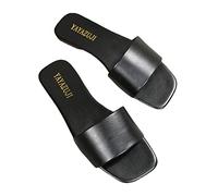 HAOLEI Hausschuhe Damen Sommer Original, Badeschuhe Rutschfeste Und Langlebige, Badelatschen Leichte Und Bequeme, Schlappen Latschen Lässige Modische, Sandalen Elegante Und Schicke