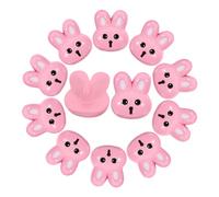 HAPINARY 12stücke Bunte Hasen-kunstharzknöpfe Zum Nähen Diy Cartoon-knöpfe Für Kinderkleidung Und Bastelprojekte Praktische Farbige Knöpfe Einfachen Annähen