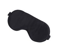 HAPINARY 1stück Atmungsaktive Schlafmaske Aus Seide Lichtblockierende Augenbinde Für Herren Und Damen Komfortable Schlafmaske Für Reisen Meditation Und Zuhause Schwarz