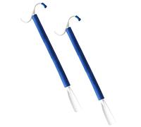 HAPINARY 2 Stück Schuhlöffel Ankleidestab Praktischer Zwei in Eins Schuhheber Aus Kunststoff Leicht Und Kompakt Für Senioren Behinderte Und Schwangere Anziehhilfe Fürs Einfache Ankleiden