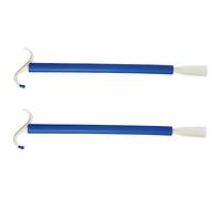 HAPINARY 2 Stücke Anziehhilfe Aus Abs Zwei in Eins Kleidungs Und Schuhanzieher Tragbarer Verbands Und Schuhheber Für Senioren Behinderte Und Schwangere Praktische Ankleidestange Für Zuhause Und Reisen