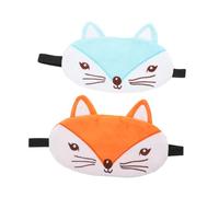 HAPINARY 2stücke Pack Weiche Schlafmaske Lichtundurchlässige Augenabdeckung Mit Süßen Tieren Design Für Erwachsene