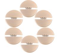 HAPINARY 5 Stück Runde Strass Anzugknöpfe aus Zinklegierung in Gold Verschleißfest und Praktisch für Selbstgemacht Nähprojekte und Kostümgestaltung