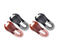 HAPINARY Bananen Haarspangen Praktische und Bequeme Haarclips aus Kunststoff 4 Stück pack Einfaches und Elegantes Design für Damen Geeignet für Täglichen Gebrauch