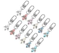 HAPINARY Schutzengel Taschenanhänger 12er Set aus Legierung Plastik, ideal als Gastgeschenk bei Hochzeitsfeiern und Shower