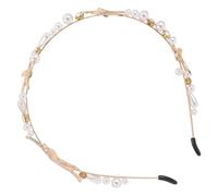 HAPINARY Sea Star Perlen Stirnband aus Legierung Modischer Haarreif für Brautfrisur Party und Verlobung Schmuck mit Seestern Design für Frauen und Mädchen