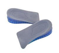 HAPINARY Unsichtbare Silikon Einlegesohlen 4,5cm Höhe Halbe Waben Einlegesohle Rutschfeste Weiche Dämpfung Für Damen Und Herren Schuhe Erhöht Komfort Für Langes Stehen Und Diverse Schuharten