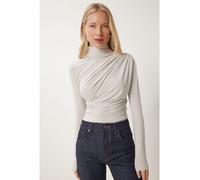 Happiness Istanbul Bluse in Creme - Größe 38 | Damen Blusen