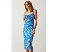 Happiness Istanbul Kleid in Blau - Größe 38 | Damen Kleider