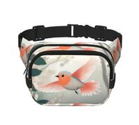 Happy Birds Flying Bedruckte multifunktionale Hüfttasche Unisex trendige Kuriertasche Reise Sport Aufbewahrungstasche