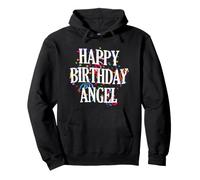 Happy Birthday Engel Überraschung Party Männer Frauen Kinder Pullover Hoodie