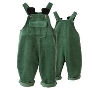 Happy Cherry Cord-Latzhose für Kleinkind Mädchen Kordsamt Hosenträger Strampler Jungen Niedlich Frühling Herbst Latzhose Babykleidung 120
