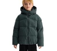 Happy Cherry - Dicke Winterjacke mit Kapuze für Mädchen Jungen Wintermantel Kinder Mantel Teenager Warme Jacke Kleidung für Schule Outdoor Sport - 104-110 - Grün