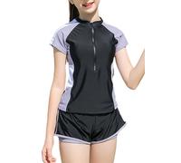 Happy Cherry Kinder Mädchen Einteiler Bademode Outdoor Strand Badeanzug Wassersport Schwimmbekleidung Hersteller 160/11-13 Jahre-Muster 7