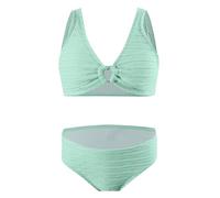 Happy Cherry Mädchen Bikini Set Bustier Bikinislip Zweiteiliger Badeanzug Mode Tankini Hautfreundlich Atmungsaktiv Bikinis für Kinder 8-9 Jahre