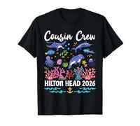 Happy Cousin Crew auf Hilton Head 2026 - Ausflug zum Meeresleben T-Shirt