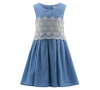 happy girls by Eisend Kleid in Blau - Größe 110 | Kinderkleider