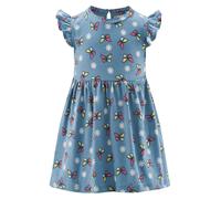 happy girls by Eisend Kleid in Blau - Größe 128 | Baby Kleider Roecke
