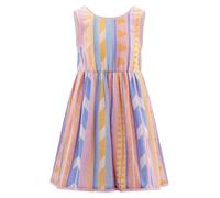 Sommerkleid HAPPY GIRLS "Mädchenkleid", Mädchen, Gr. 104, EURO-Größen, multicolour, Stoff, 100% Baumwolle, normal, Kleider Sommerkleid (95777227-104) multicolour