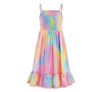 Sommerkleid HAPPY GIRLS "Mädchenkleid", Mädchen, Gr. 98, EURO-Größen, multicolour, Stoff, 100% Viskose, normal, Kleider Sommerkleid (73841610-98) multicolour