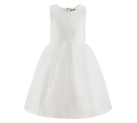 happy girls by Eisend Kleid in Weiß - Größe 128 | Kinderkleider