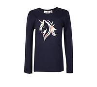 happy girls by Eisend Longsleeve in Dunkelblau - Größe 104 | Kinder Longsleeves