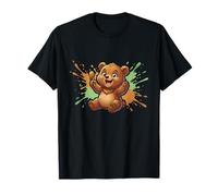 Happy Honey Bear, niedlicher Cartoon-Kindergeburtstag T-Shirt