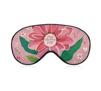 Happy Mother Day Augenmaske für Damen & Herren, atmungsaktive & verstellbare Augenabdeckung, ultraweiche Schlafmaske, leichte Reise-Augenbinde für Flugzeug, Nickerchen, Nachtschlaf