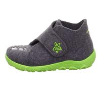 superfit Kinder Hausschuh HAPPY OCTI Unisex 25 Grau/Grün 1-006291-2000