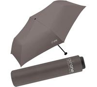 happy rain Air One - 99 Gramm mini Taschenschirm superleicht - Brown Granite