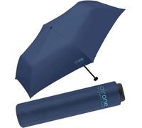 Happy Rain - Happy Rain airone Mini Faltschirm manuell 99g navy blue Blau