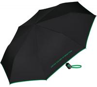 Happy Rain - Benetton Mini AC solid Faltschirm automatic black - Farbe - Schwarz