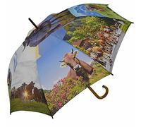 Damen Stockschirm Alpenkuh