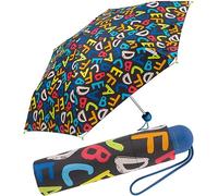 Ergobrella Kinderregenschirm mit reflektierenden Ecken ABC