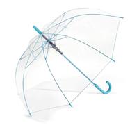 Happy Rain - happy rain Essentials Long AC Clear Regenschirm Türkis