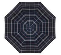 Happy Rain - Happy Rain Taschenschirm Jasch, Blau-Karo