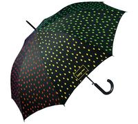 Happy Rain - Happy Rain Waterreactive Long AC Stockschirm waterreactive Schwarz