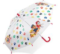 happy rain Kinder-Stockschirm transparent PawPatrol Pfoten - rot