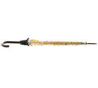 Happy Rain Long AC Regenschirm transparent mit Emojis clear-sz