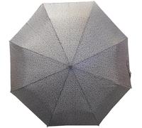 Happy Rain - Pierre Cardin Figaro Easymatic Herrenfaltschirm Rundhaken auf/zu automatic grau gemustert Grau