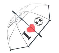 Happy Rain Regenschirm Golf I Love Football rechts