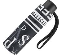 happy rain selection Ultra Mini Taschenschirm Damen Petito klein leicht windfest - letters