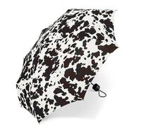 Happy Rain Super Mini Manuell Taschenschirm cow black/brown