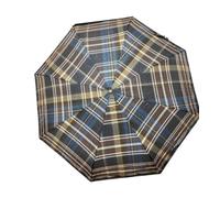 Happy Rain Taschenschirm Jasch Stormwalker, Blau-Karo