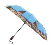 Happy Rain Taschenschirm Mini AC Koffer-Kopf Augsburg print